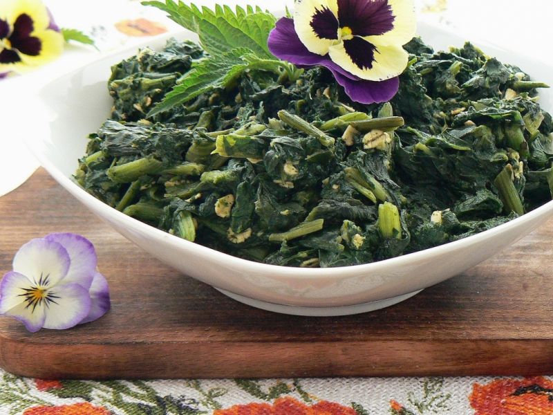 Szpinak z pokrzywami  Szpinak z pokrzywami