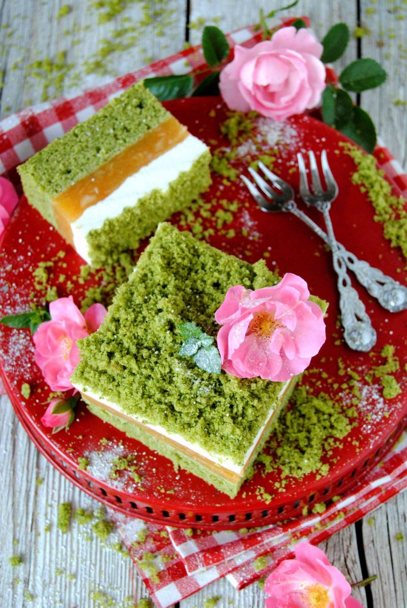 Szpinakowa szarlotka  Szpinakowa szarlotka