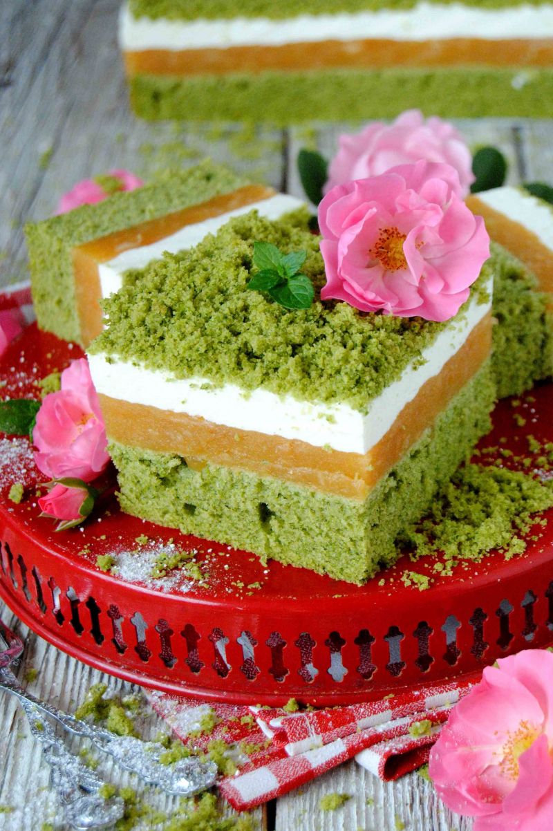 Szpinakowa szarlotka  Szpinakowa szarlotka