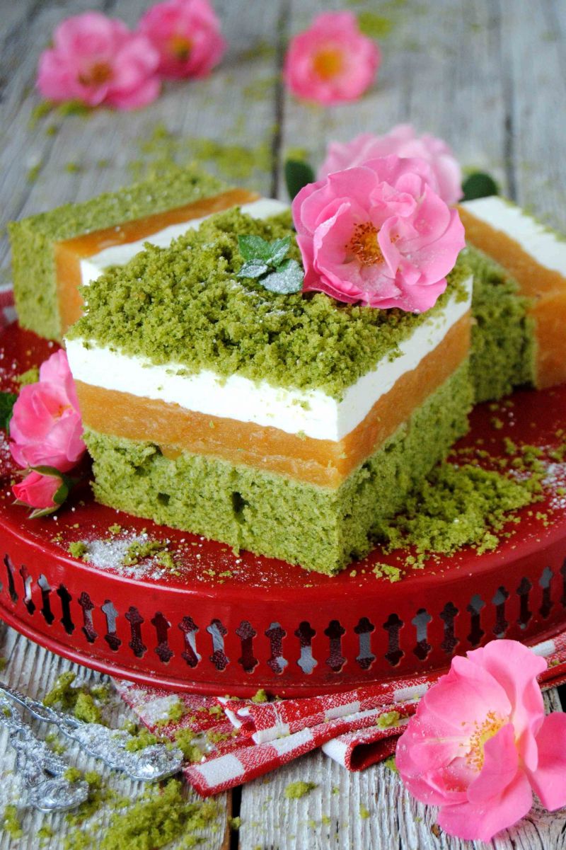 Szpinakowa szarlotka  Szpinakowa szarlotka