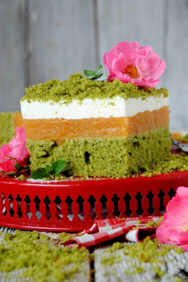 Szpinakowa szarlotka  Szpinakowa szarlotka