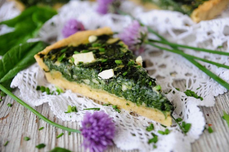Szpinakowa tarta Szpinakowa tarta