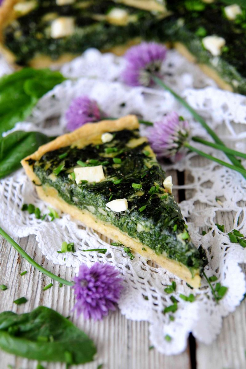 Szpinakowa tarta Szpinakowa tarta