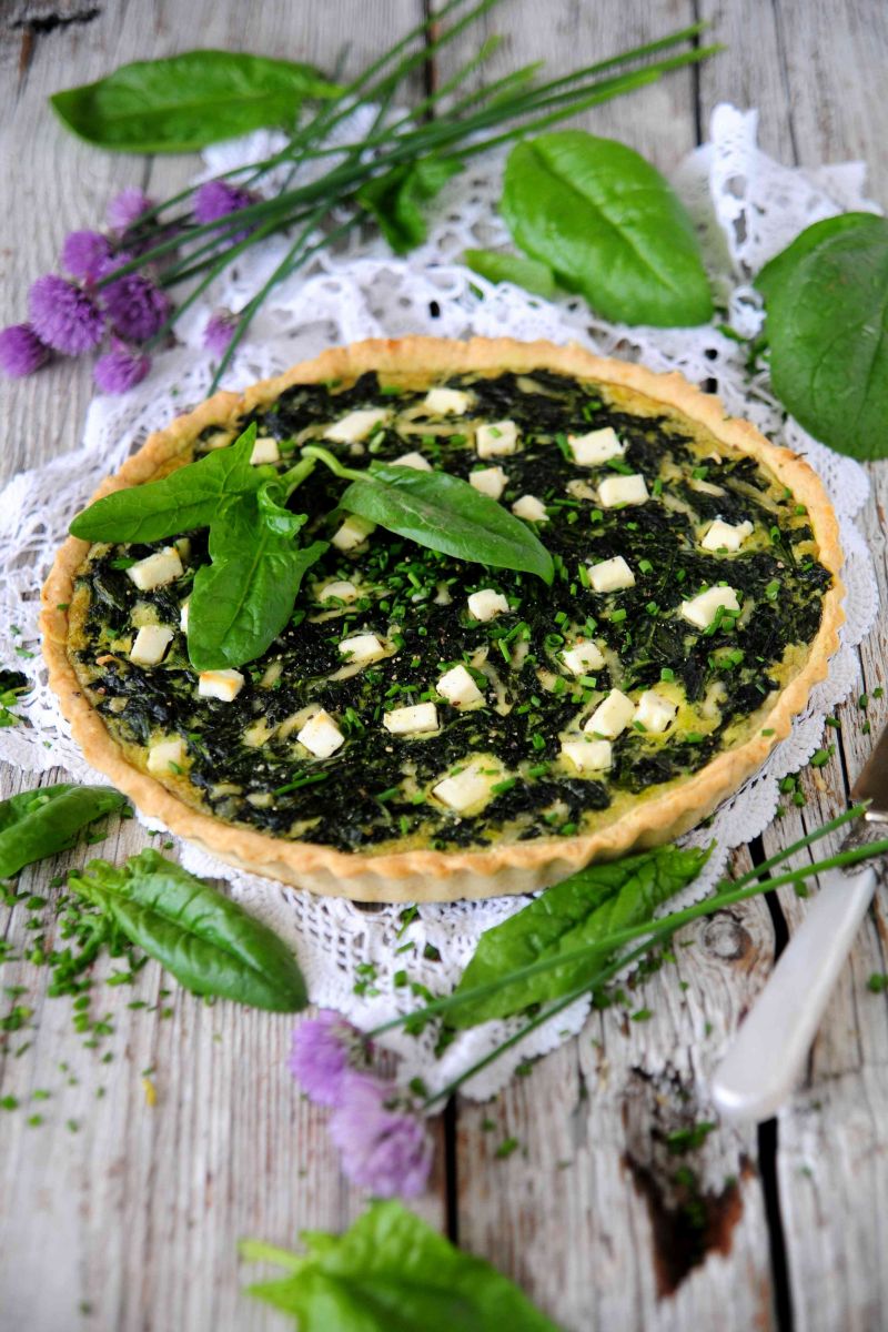 Szpinakowa tarta Szpinakowa tarta