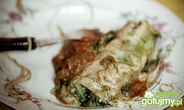 Szpinakowe cannelloni Szpinakowe cannelloni