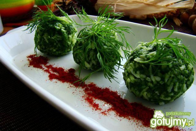 Szpinakowe kule Szpinakowe kule