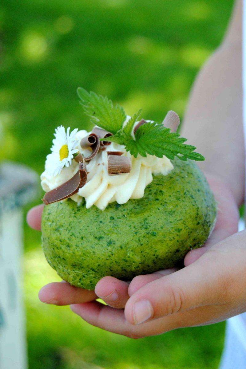 Szpinakowo- pokrzywowe pampuchy Szpinakowo- pokrzywowe pampuchy
