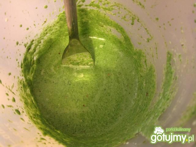 Szpinakowy sos do makaronów