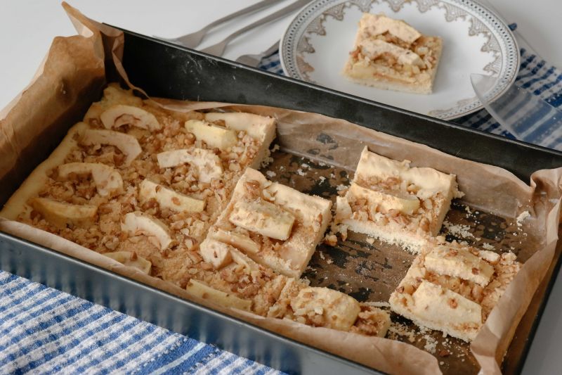 Szwedzki placek z jabłakmi