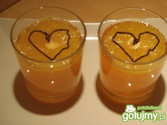 Szybka galaretka pomarańczowa