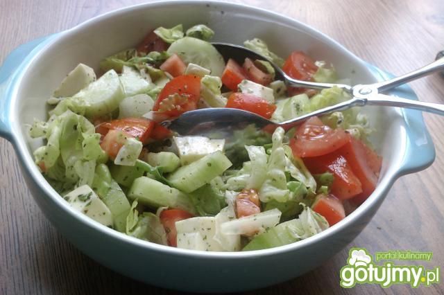 Szybka obiadówka z mozzarellą