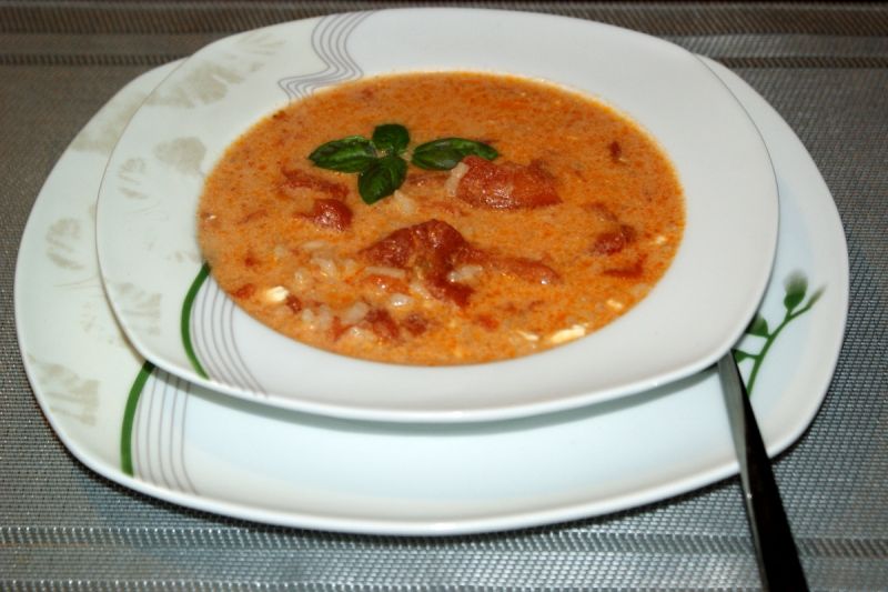 Szybka "pomidorówka" mojej babci