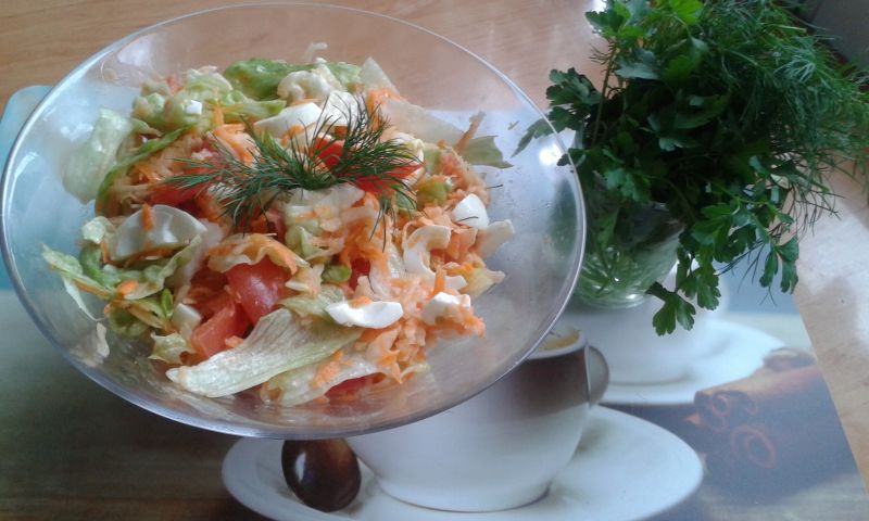 Szybka , prosta sałatka