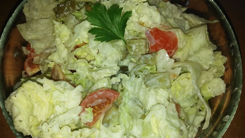 Szybka sałatka do obiadu