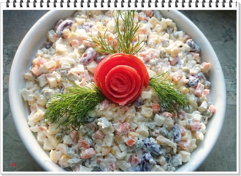 Szybka sałatka jarzynowa Eli Szybka sałatka jarzynowa Eli