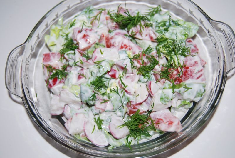 Szybka sałatka obiadowa Szybka sałatka obiadowa