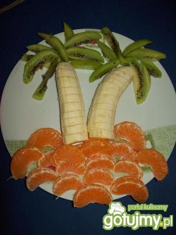 Szybka sałatka- owocowa wyspa