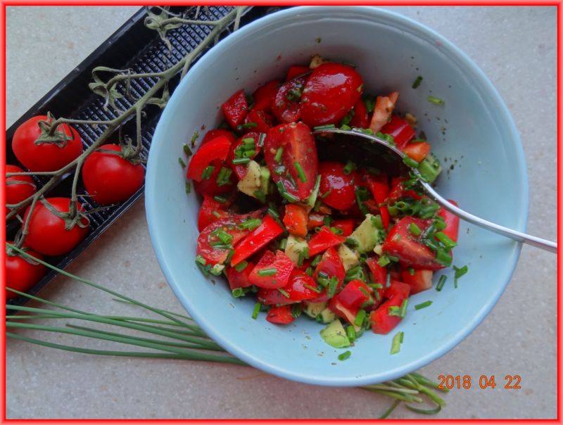 Szybka sałatka z avocado Szybka sałatka z avocado