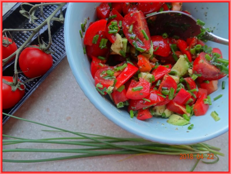 Szybka sałatka z avocado Szybka sałatka z avocado