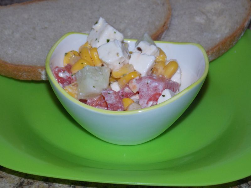 Szybka sałatka z fetą