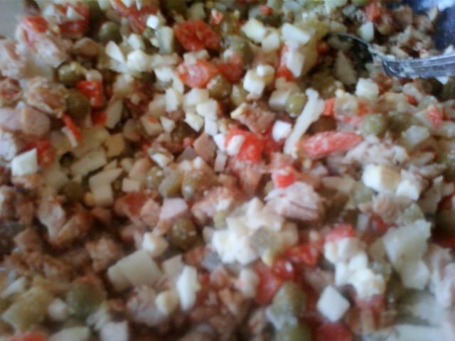 Szybka sałatka z indykiem