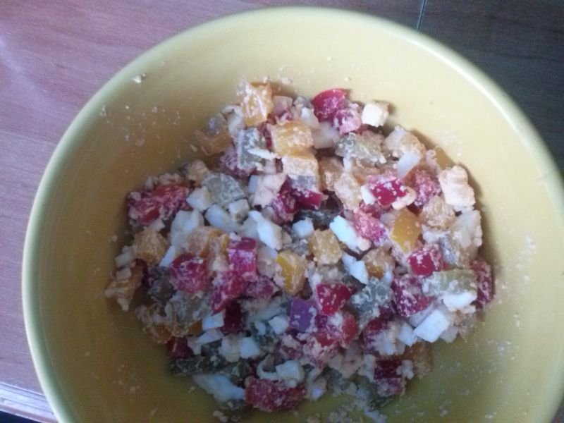 Szybka sałatka z jajkiem