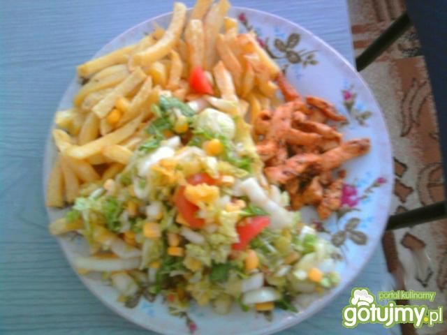 Szybka surówka do obiadu 