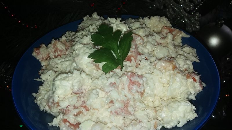 Szybka surówka do obiadu z fetą Szybka surówka do obiadu z fetą