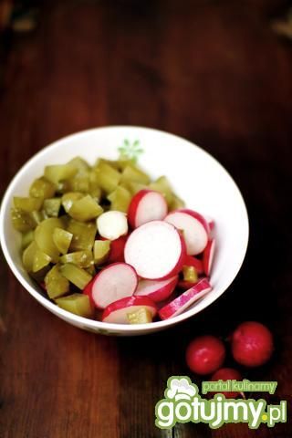 Szybka surówka rzodkiewkowa Szybka surówka rzodkiewkowa