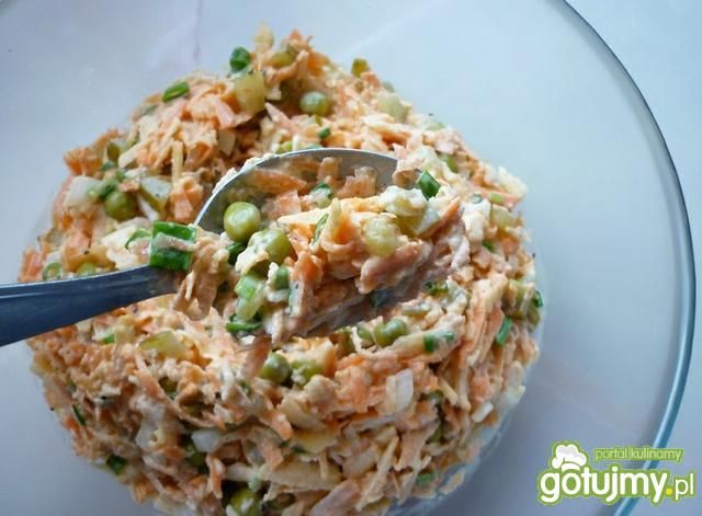 Szybka surówka z marchewki  Szybka surówka z marchewki