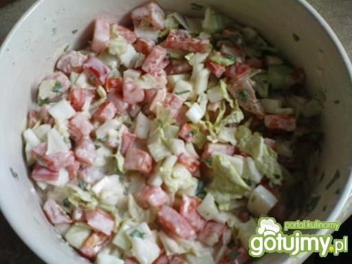 Szybka surówka z ogórkiem Szybka surówka z ogórkiem