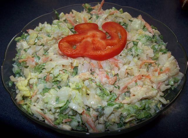 Szybka surówka z pekinki