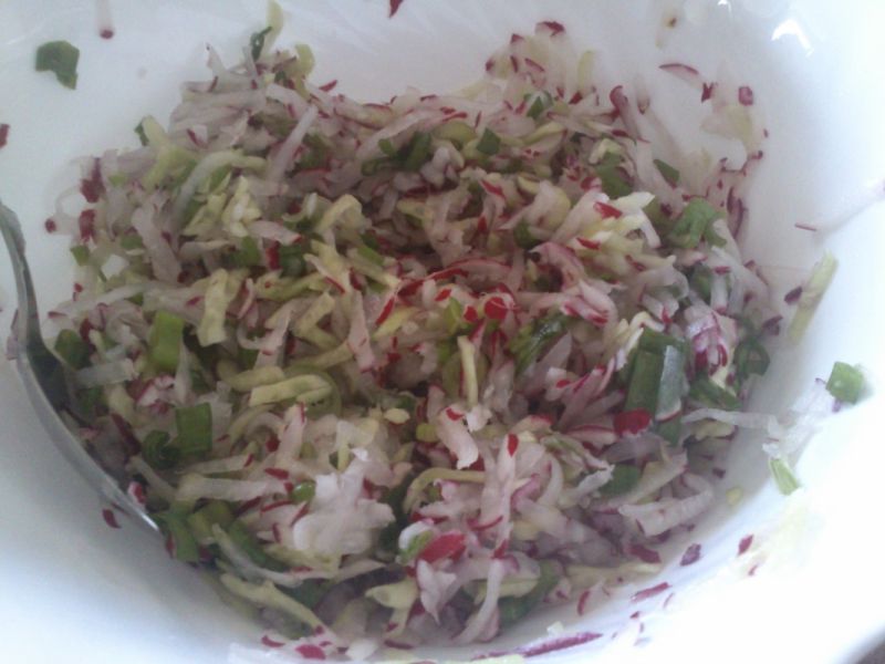 Szybka surówka z rzodkiewki Szybka surówka z rzodkiewki