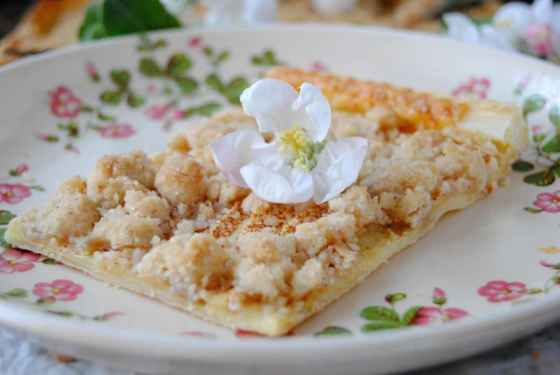 Szybka tarta  z jabłkami