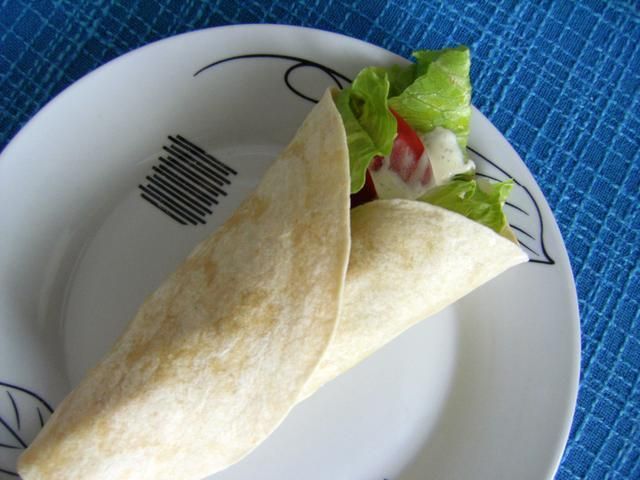 Szybka tortilla z filetem z kurczaka Szybka tortilla z filetem z kurczaka