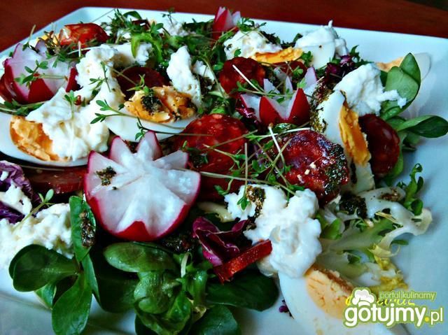 Szybka wiosenna sałatka Szybka wiosenna sałatka