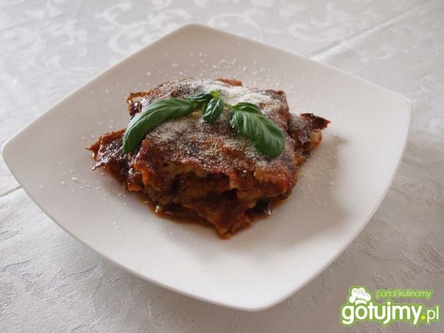 Szybka zapiekanka z Bakłażana 