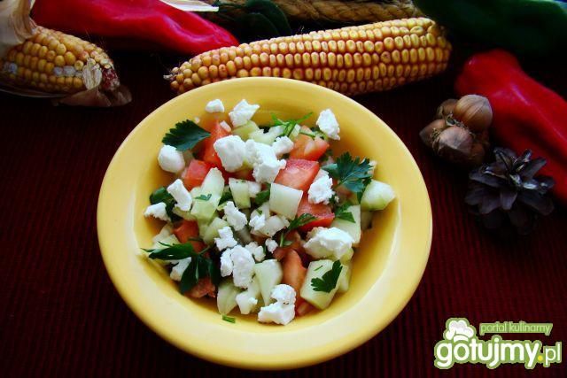 Szybka zdrowa sałatka na śniadanie