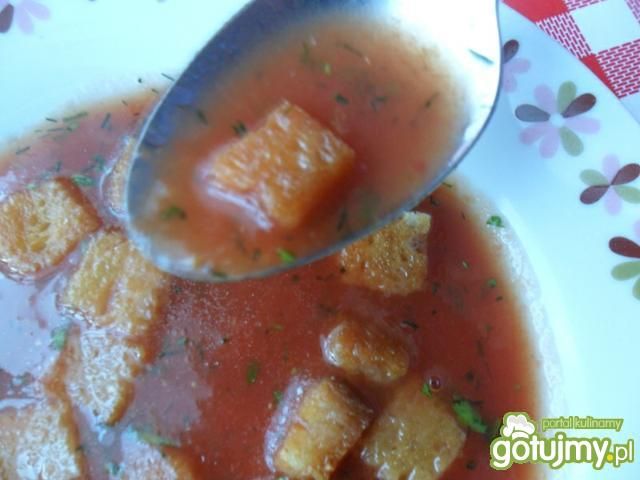 Szybka zupa pomidorowa 