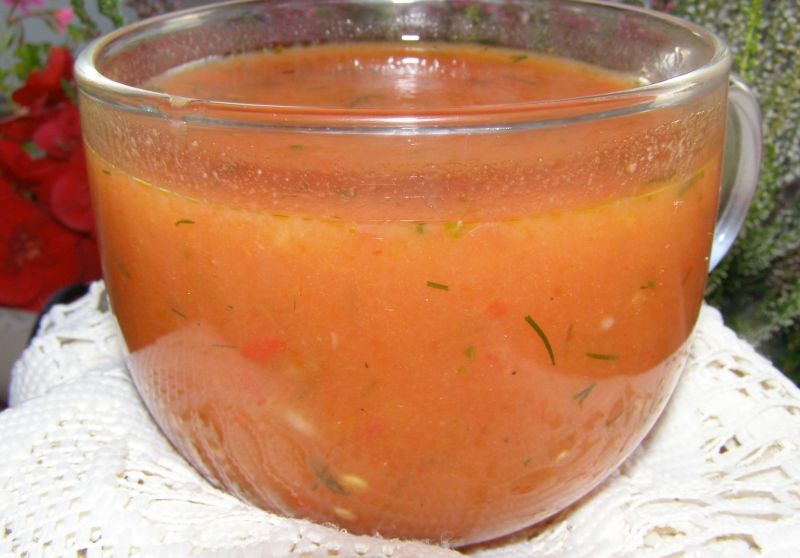 Szybka zupa pomidorowa na maśle Szybka zupa pomidorowa na maśle