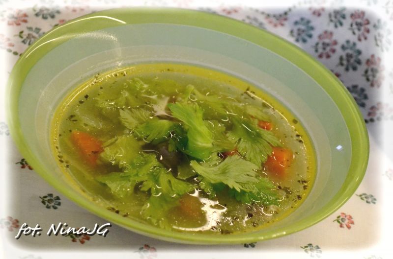 Szybka zupa selerowa