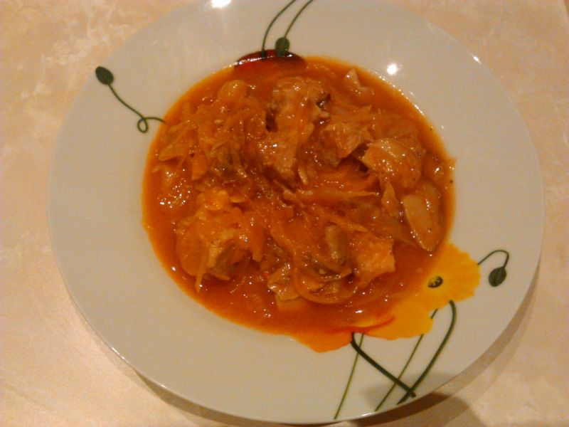 Szybki bigos wieprzowy Szybki bigos wieprzowy