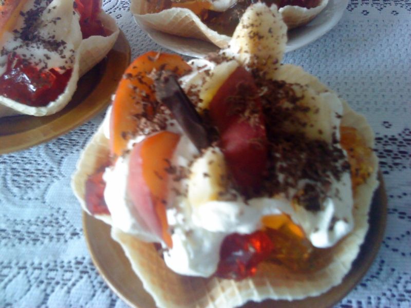 Szybki deser na sobotnie popołudnie Szybki deser na sobotnie popołudnie