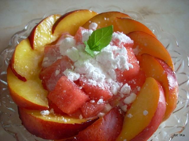 Szybki deser owocowy