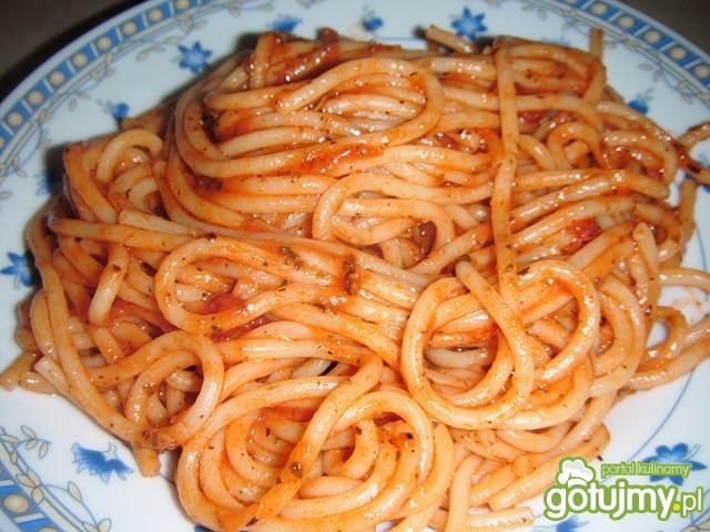 Szybki makaron z sosem