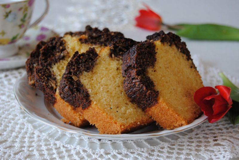 Szybki makowiec ucierany