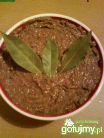 Szybki pasztet z watróbki:)