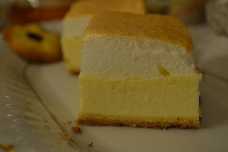 Szybki sernik z pianką