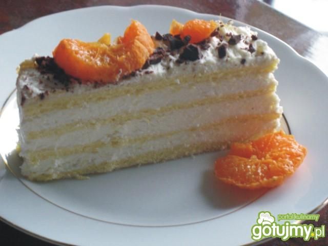 Szybki torcik z masą budyniową