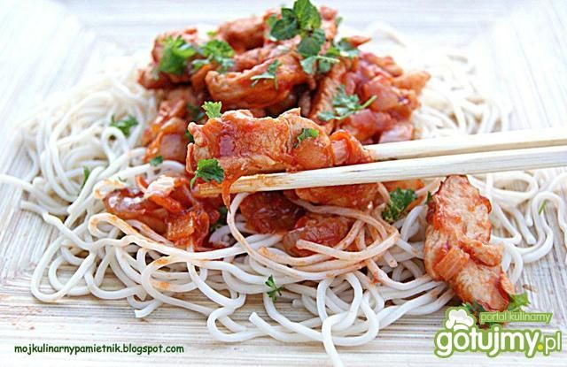 Szybkie chilli z kurczaka Szybkie chilli z kurczaka